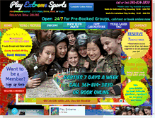 Tablet Screenshot of playextremesports.com